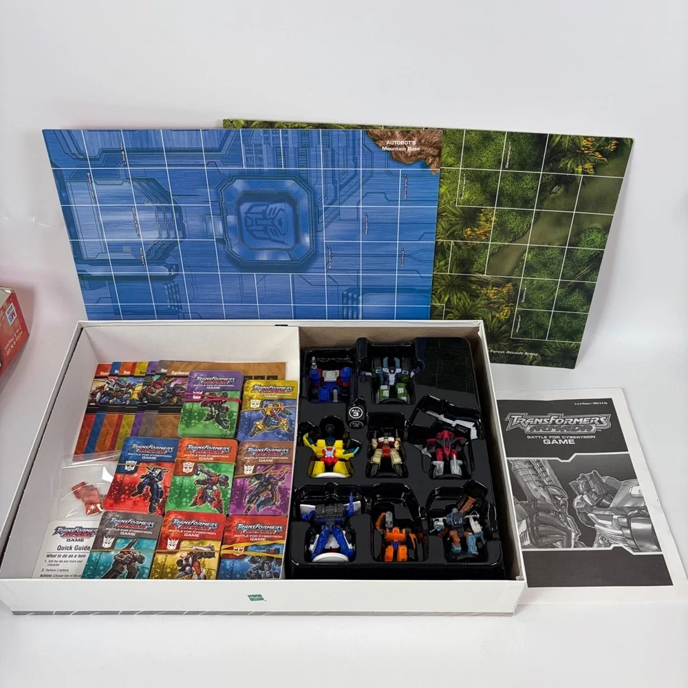 Transformers Armada Battle For‎ Cybertron Near Complete Game Milton Bradley 2003